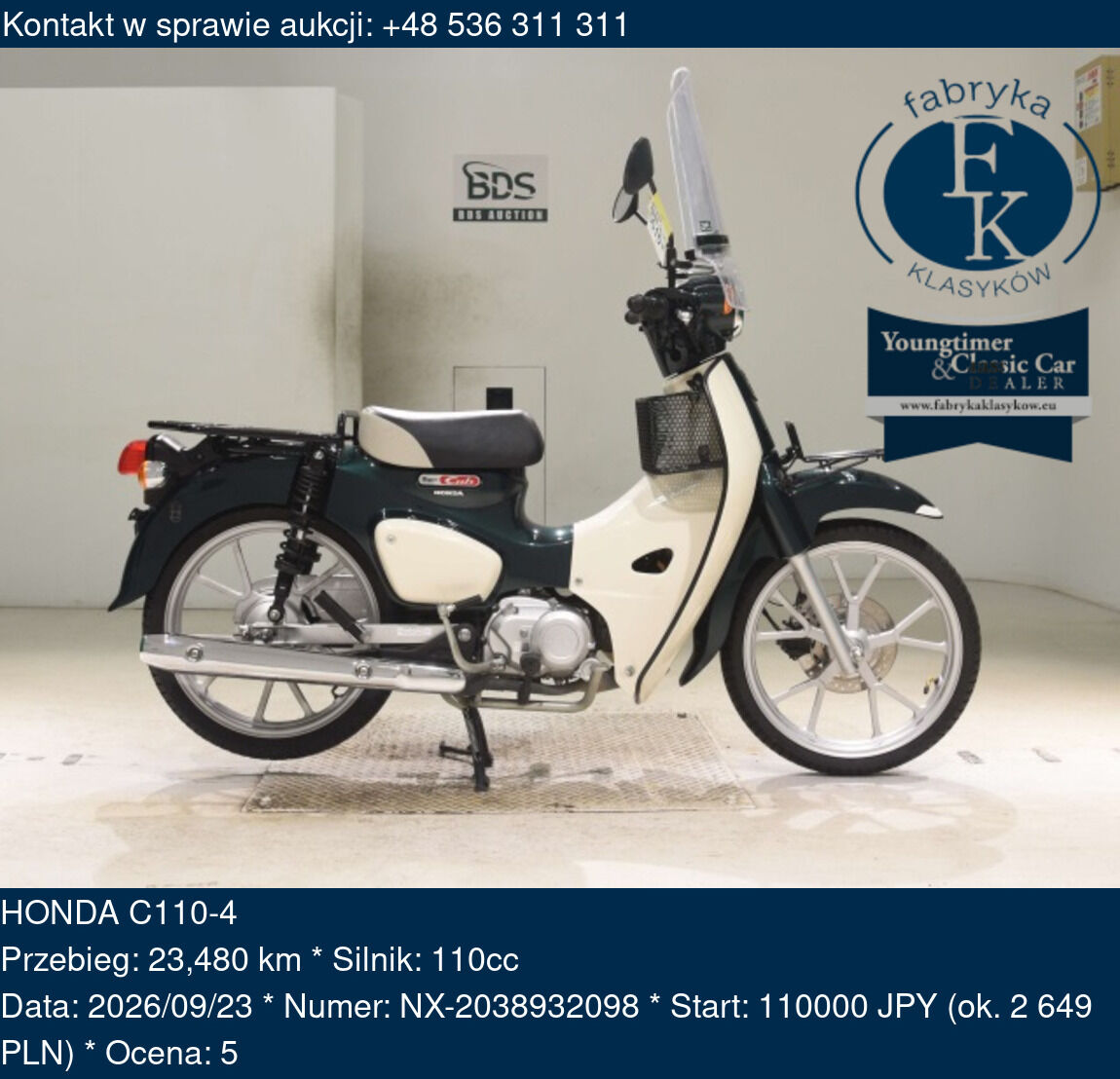 HONDA C110-4  - zdjęcie 2