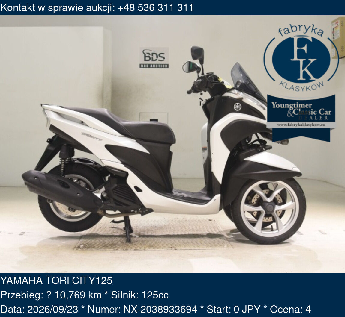 YAMAHA TORI CITY125  - zdjęcie 2