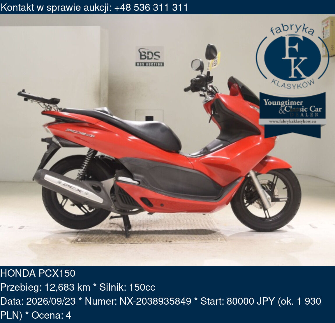 HONDA PCX150 - zdjęcie 2