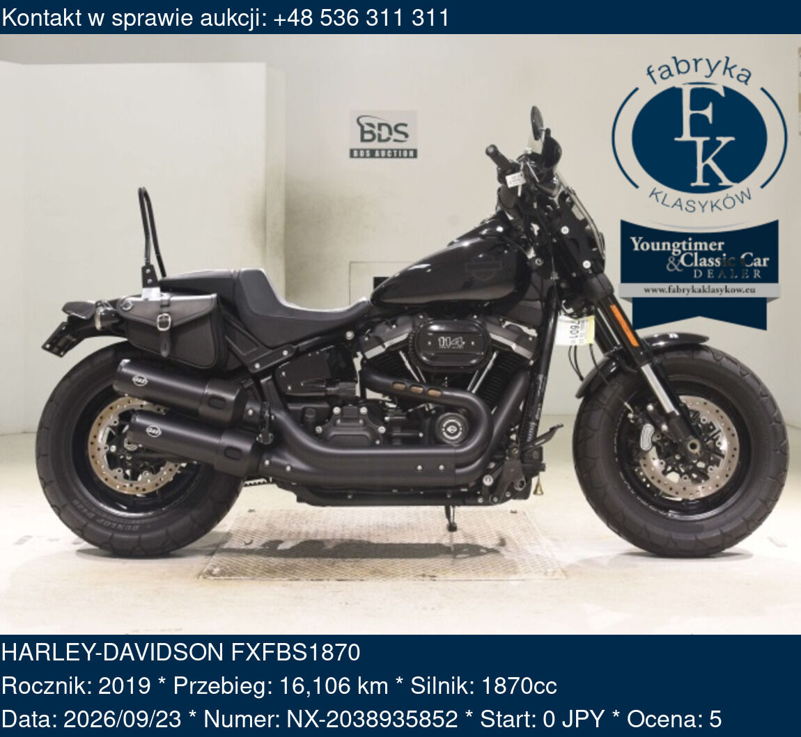 HARLEY-DAVIDSON FXFBS1870 2019 - zdjęcie 2