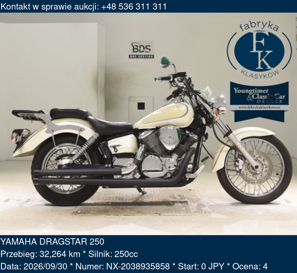 YAMAHA DRAGSTAR 250  - zdjęcie 2