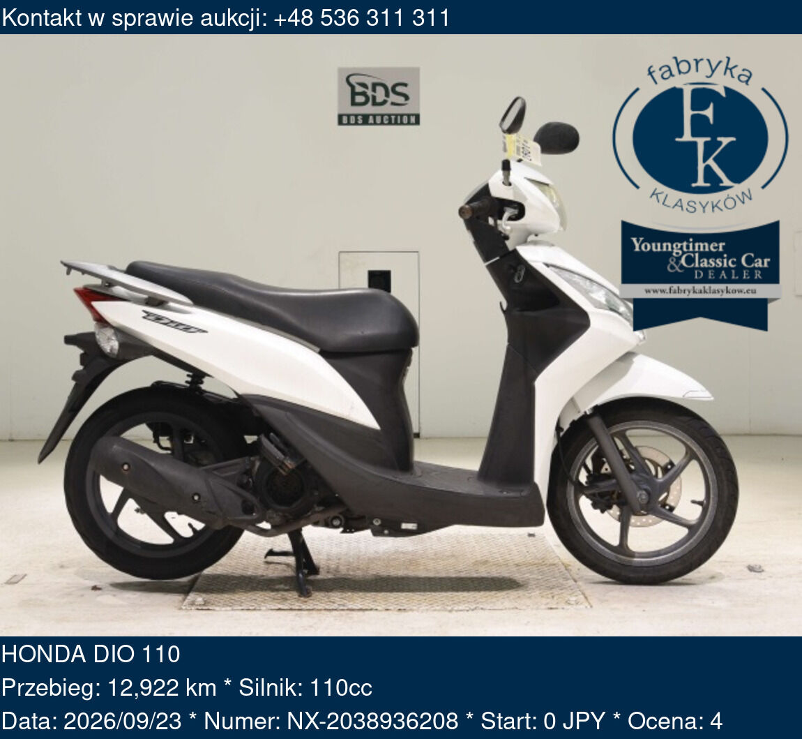 HONDA DIO 110  - zdjęcie 2