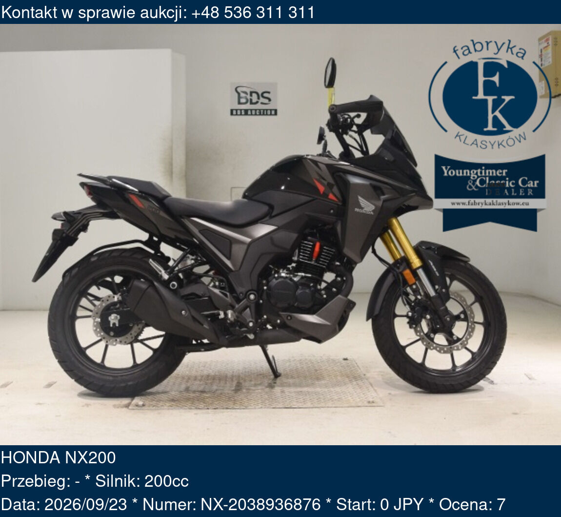 HONDA NX200 - zdjęcie 2