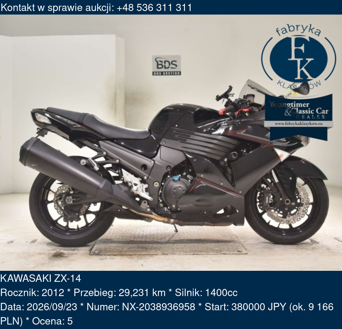 KAWASAKI ZX-14 2012 - zdjęcie 2