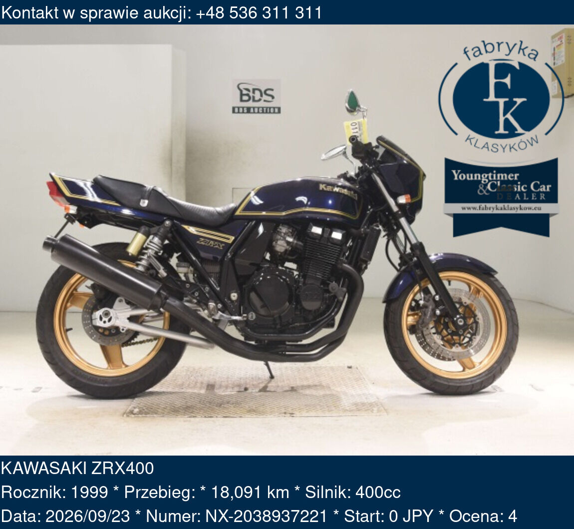 KAWASAKI ZRX400 1999 - zdjęcie 2