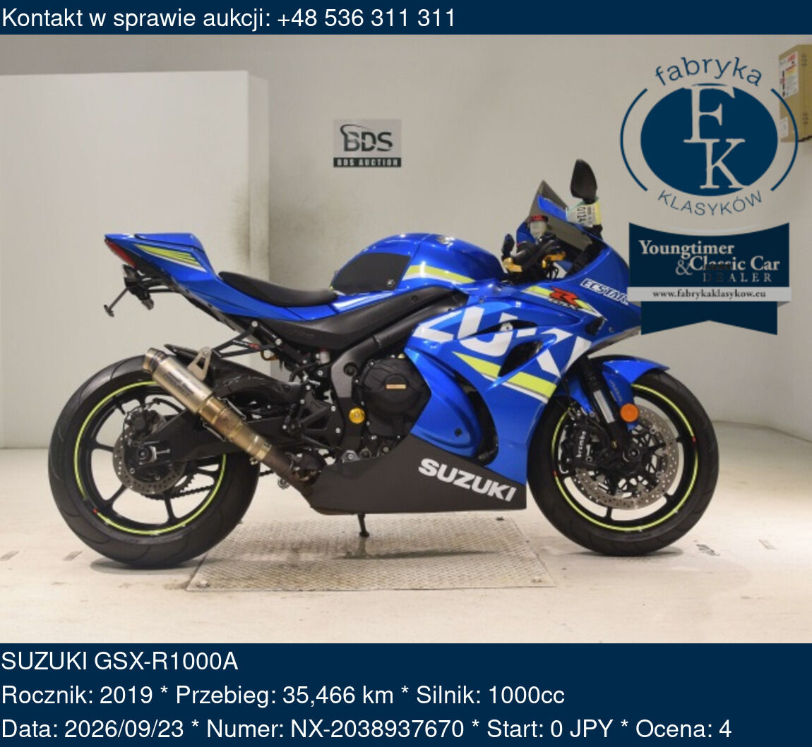 SUZUKI GSX-R1000A 2019 - zdjęcie 2