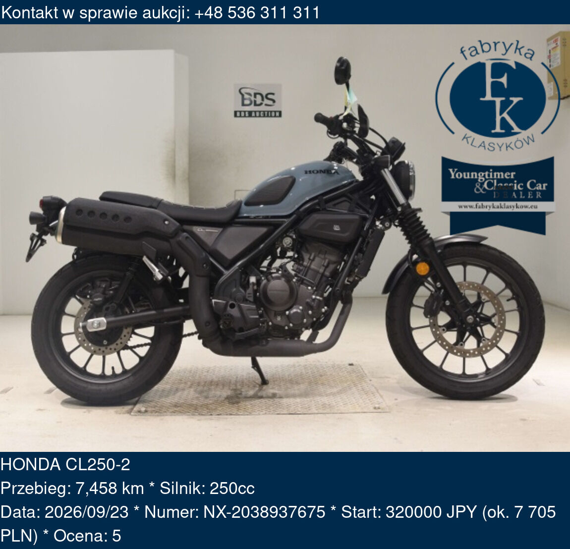 HONDA CL250-2  - zdjęcie 2