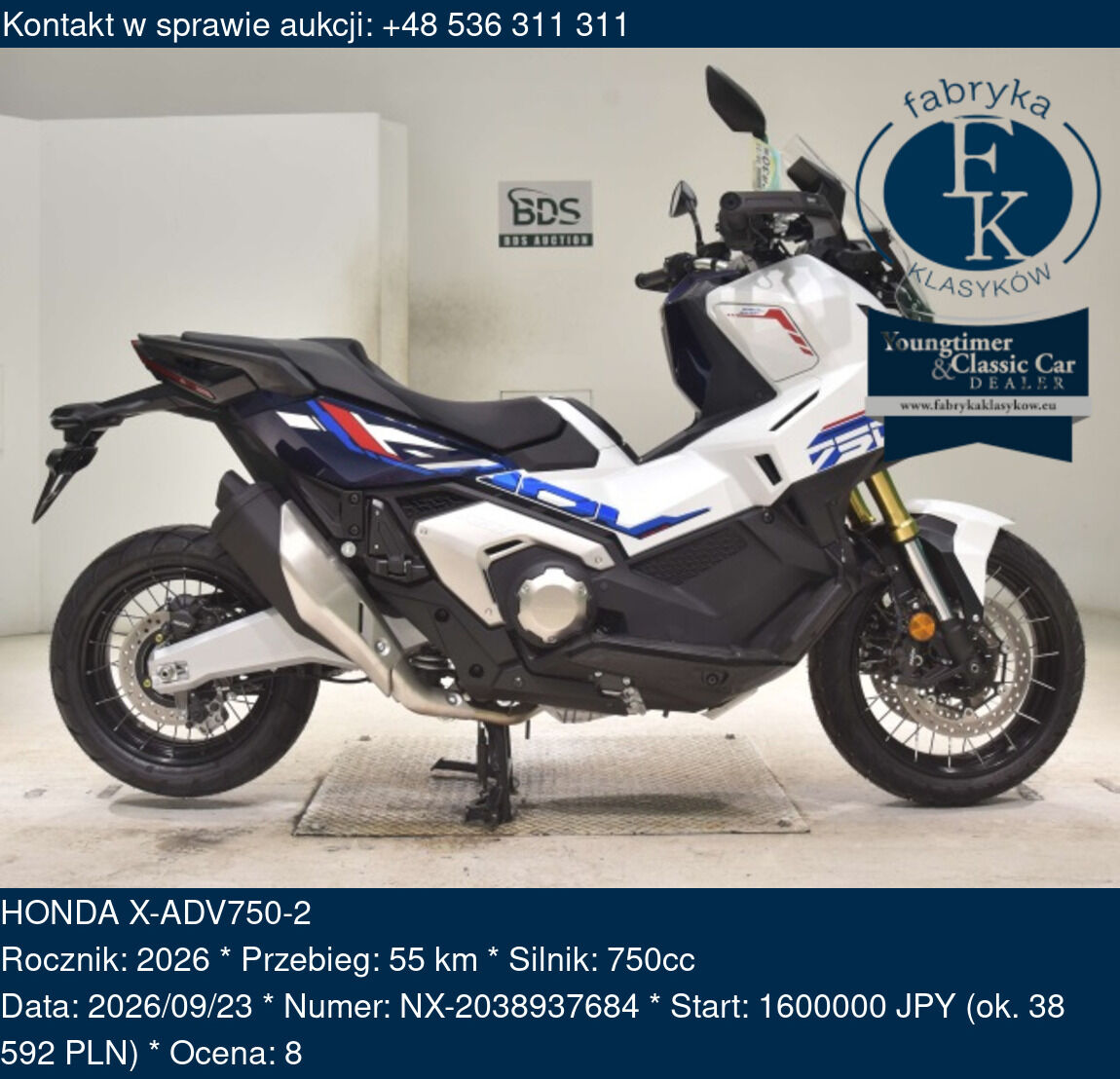 HONDA X-ADV750-2 2026 - zdjęcie 2