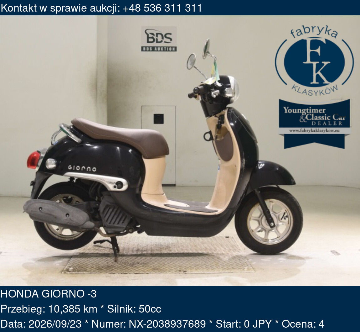 HONDA GIORNO -3  - zdjęcie 2