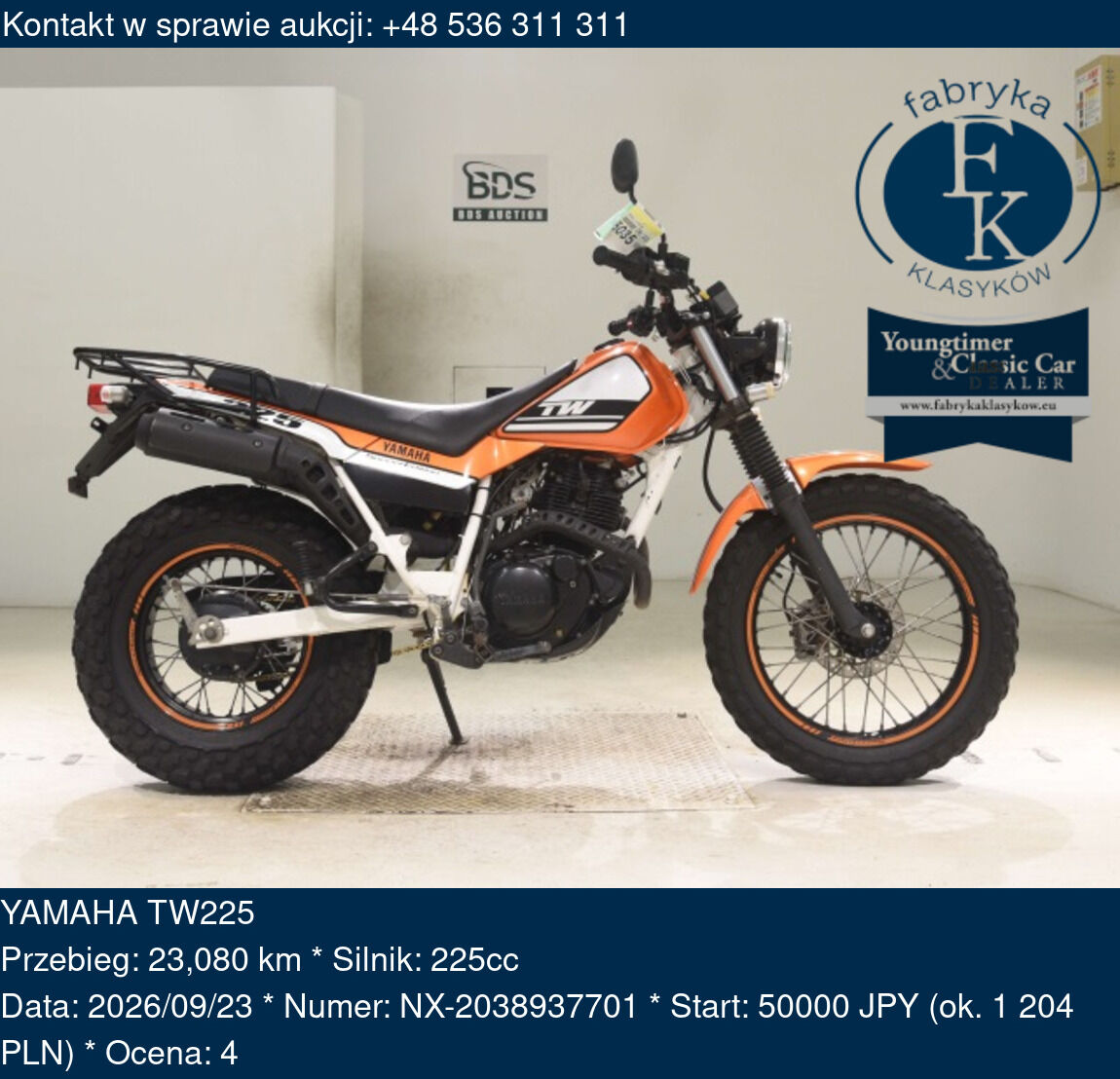 YAMAHA TW225  - zdjęcie 2