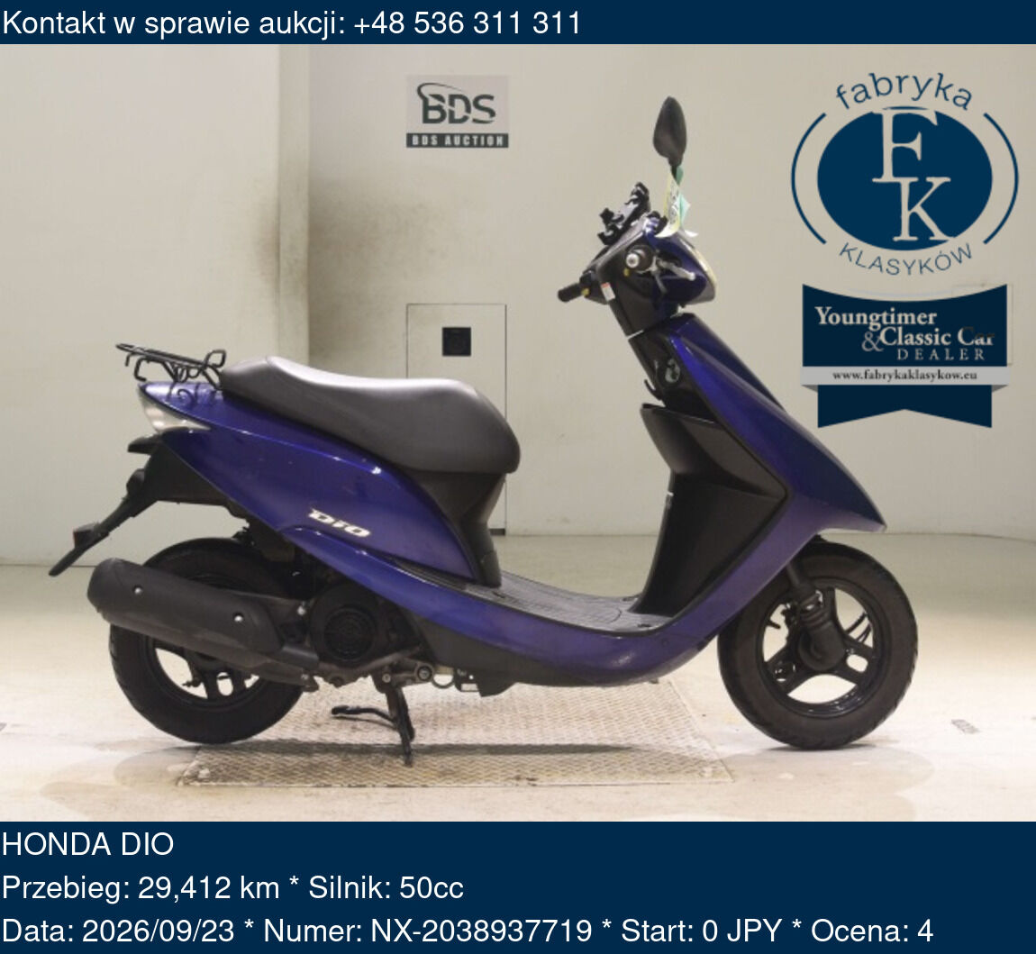 HONDA DIO  - zdjęcie 2