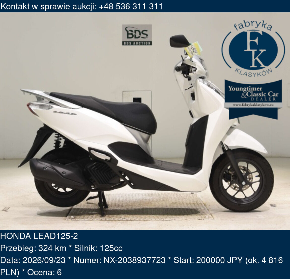 HONDA LEAD125-2  - zdjęcie 2
