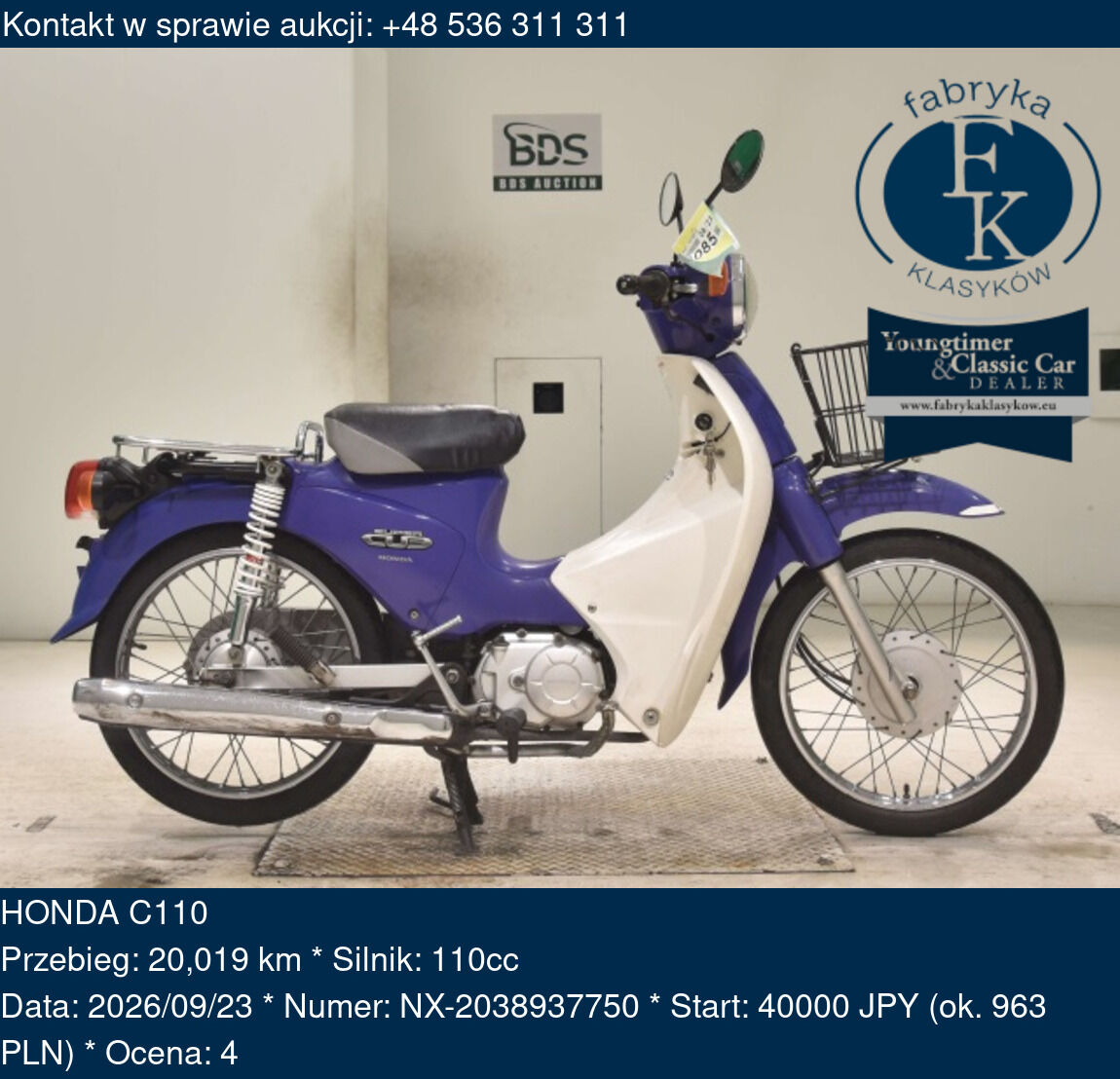 HONDA C110  - zdjęcie 2