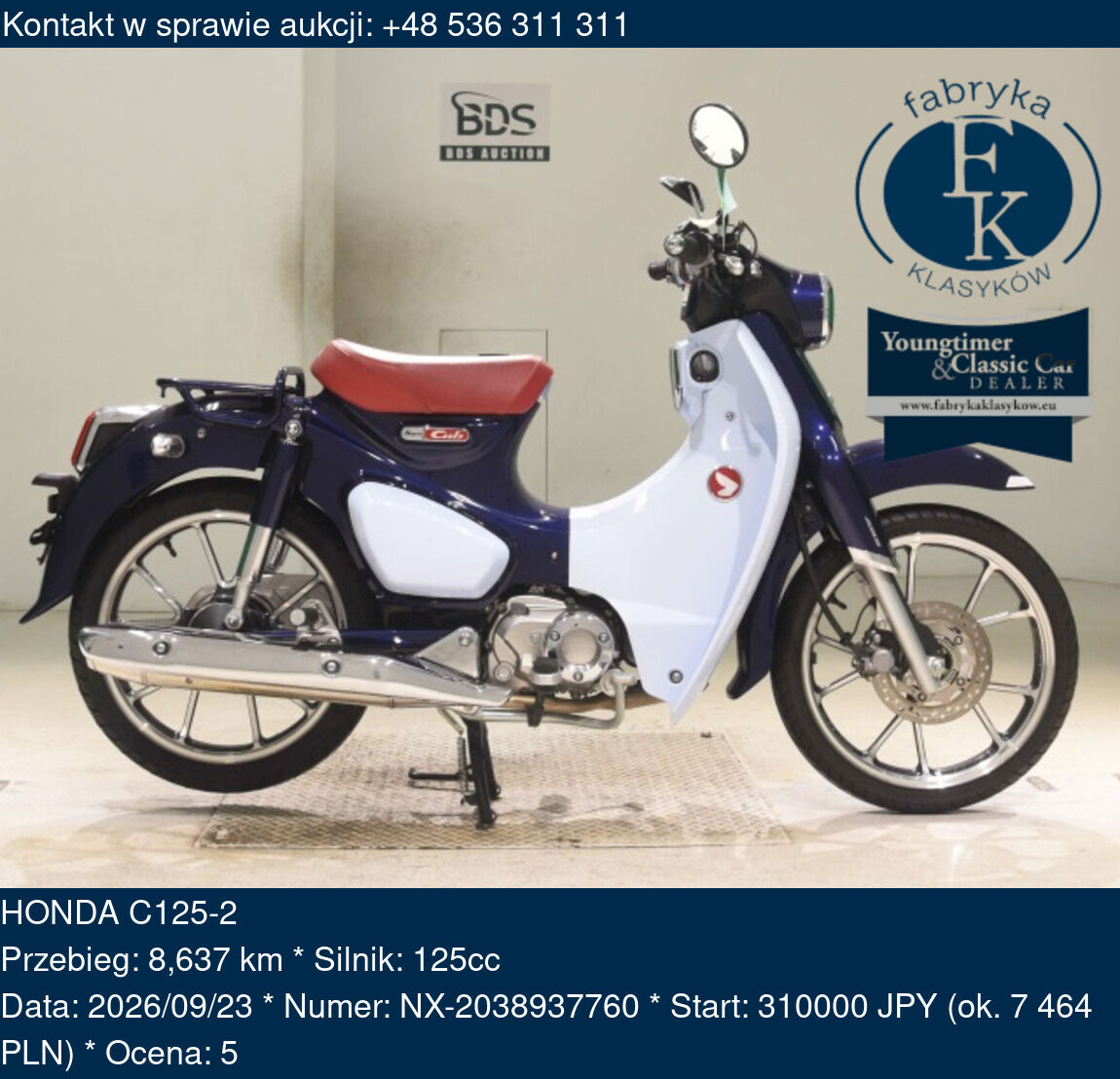 HONDA C125-2  - zdjęcie 2