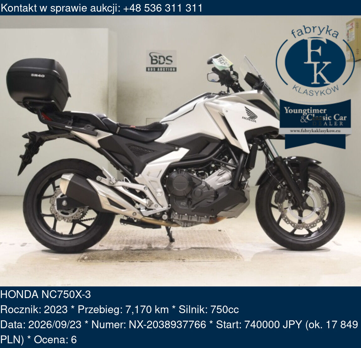 HONDA NC750X-3 2023 - zdjęcie 2