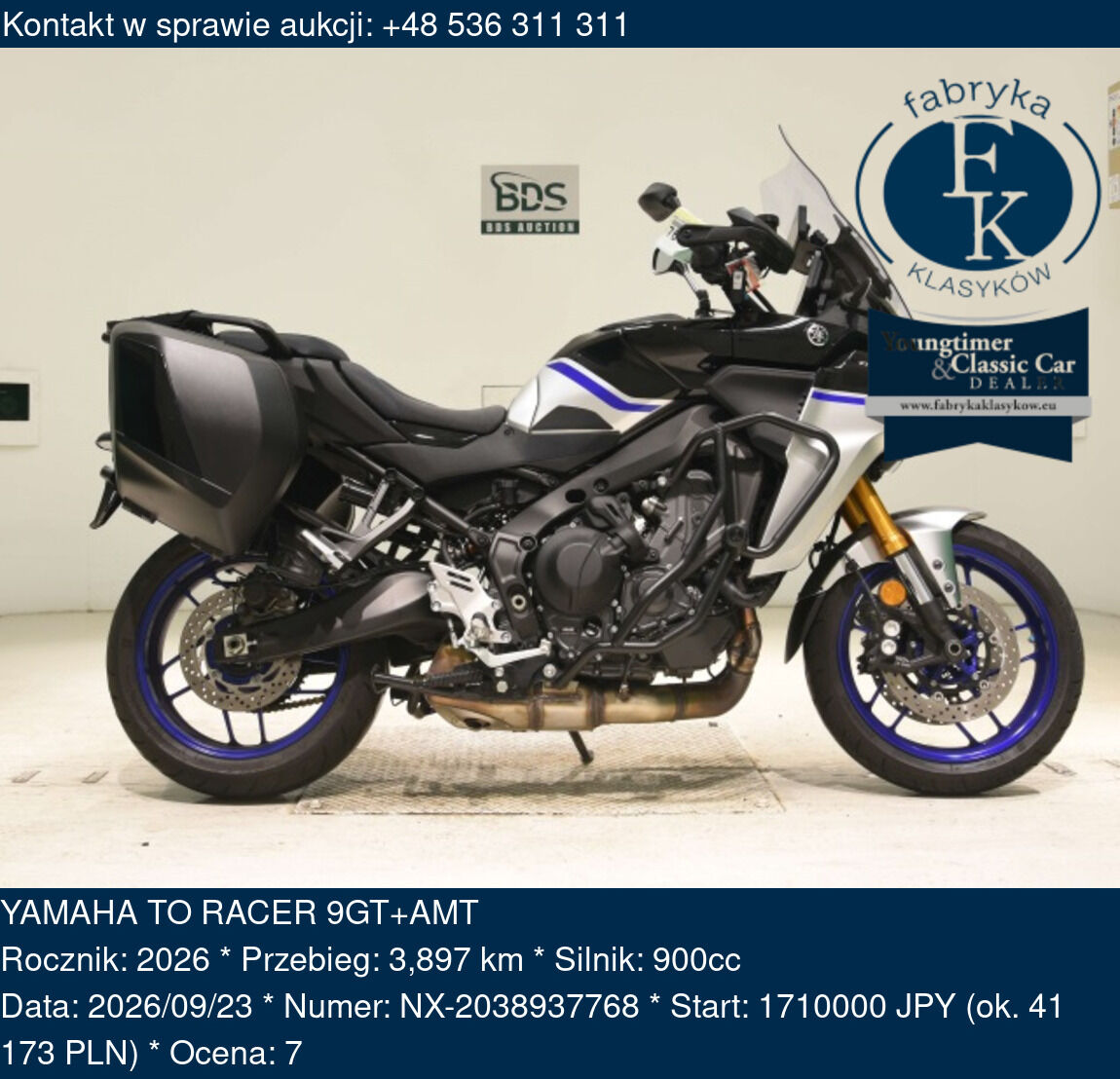 YAMAHA TO RACER 9GT+AMT 2026 - zdjęcie 2