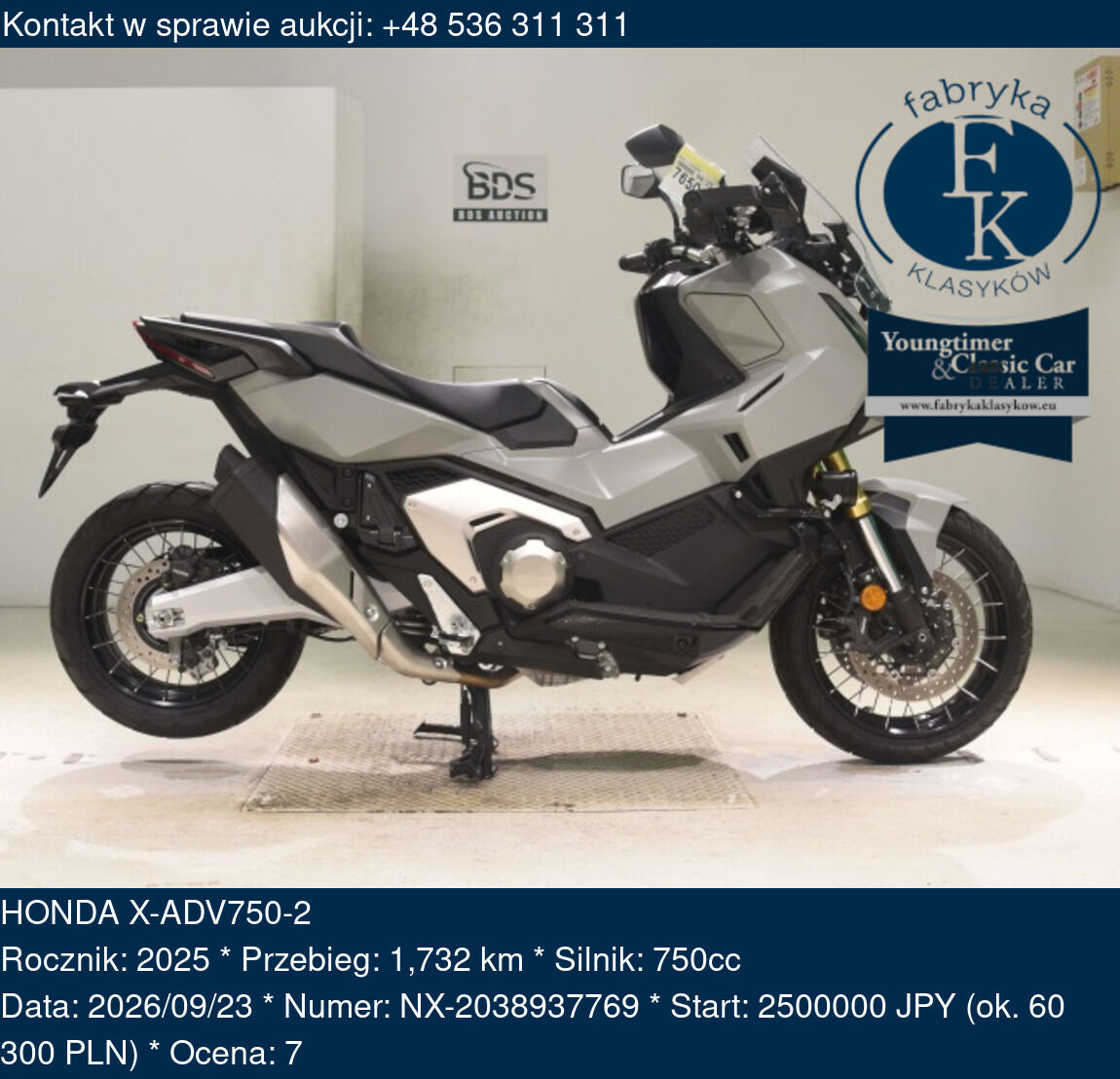 HONDA X-ADV750-2 2025 - zdjęcie 2