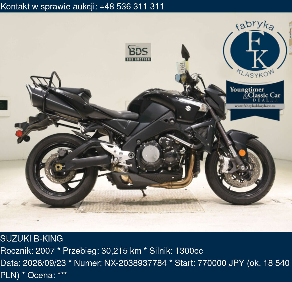 SUZUKI B-KING 2007 - zdjęcie 2