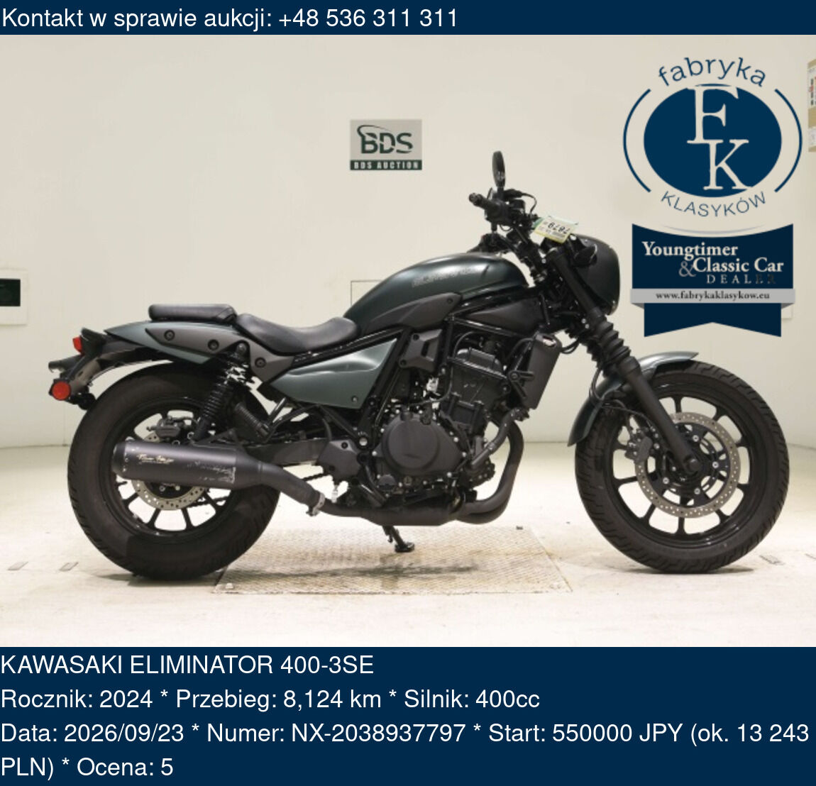KAWASAKI ELIMINATOR 400-3SE 2024 - zdjęcie 2