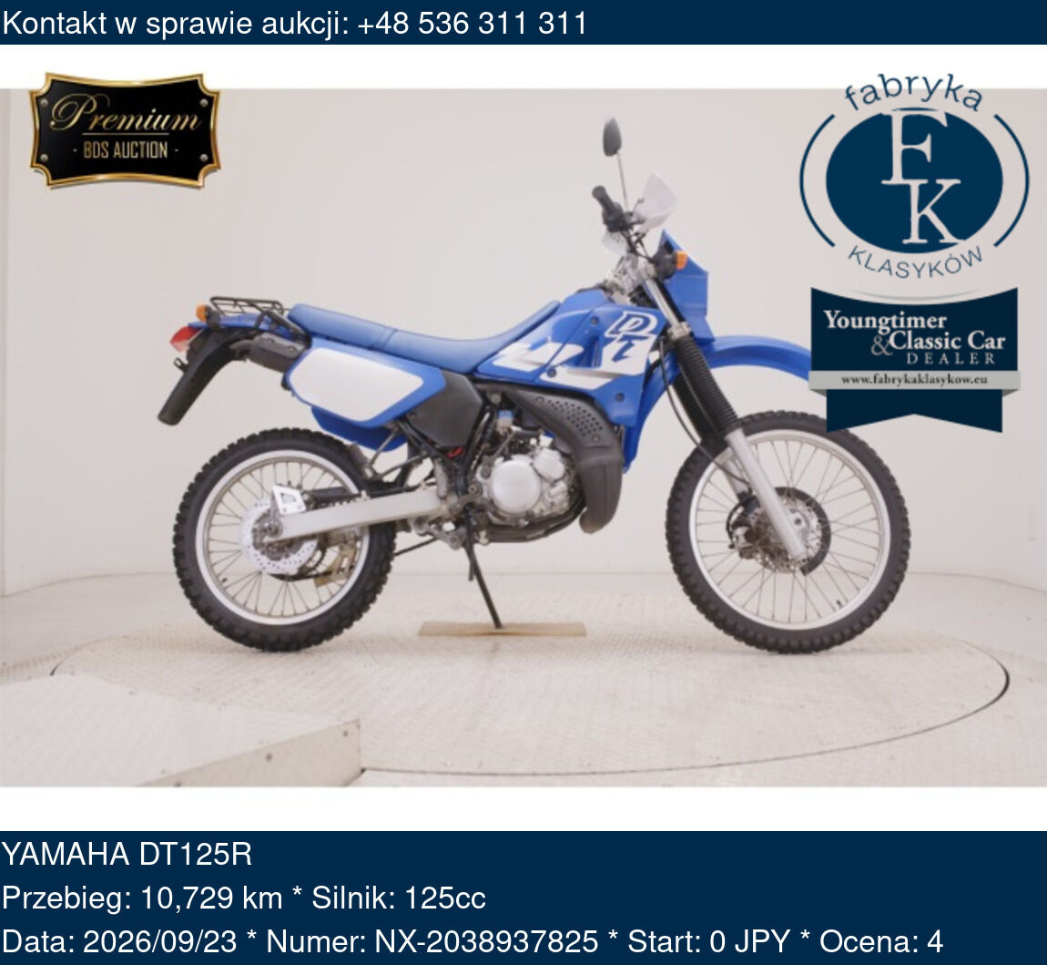 YAMAHA DT125R  - zdjęcie 2