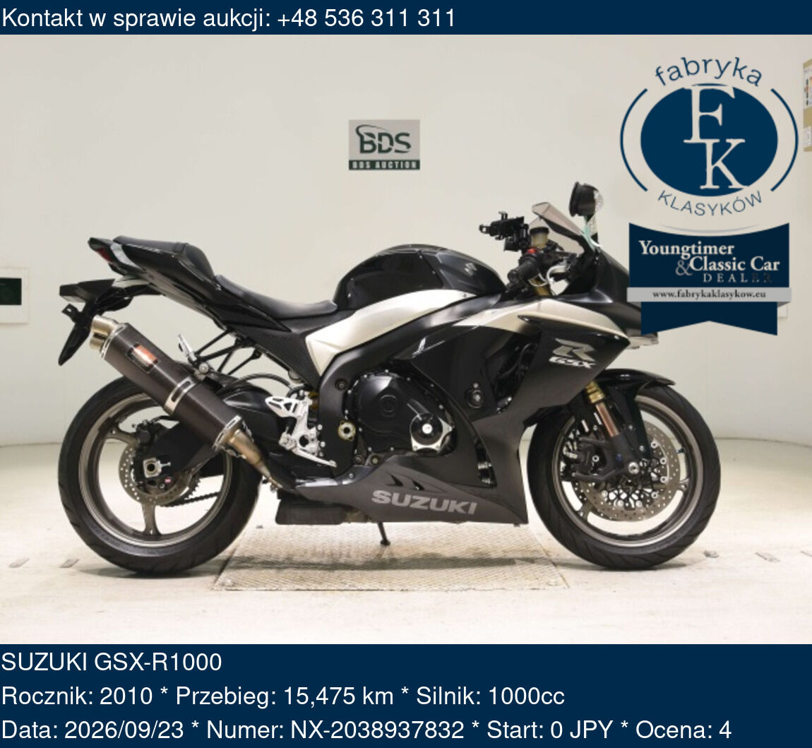 SUZUKI GSX-R1000 2010 - zdjęcie 2