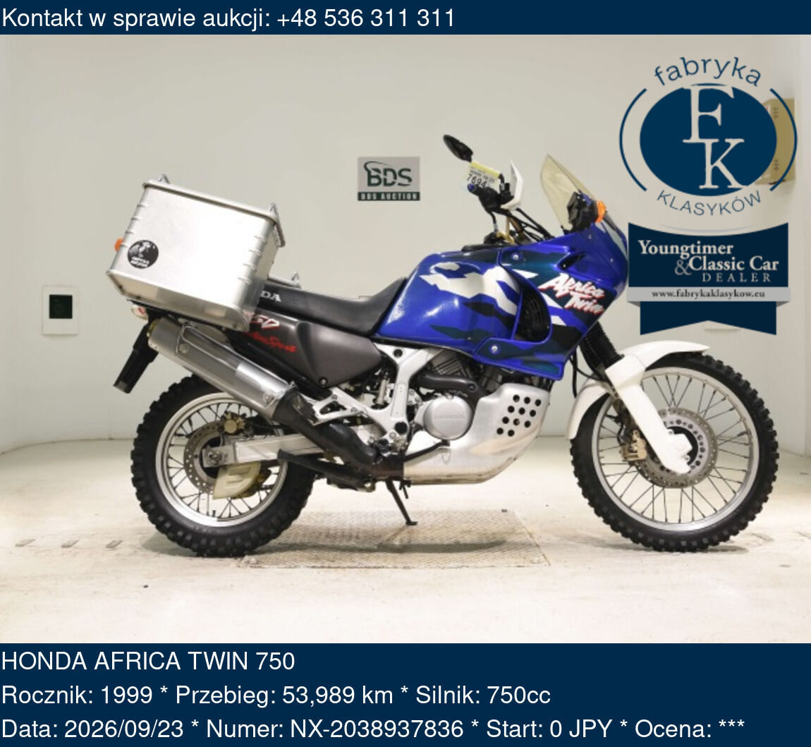 HONDA AFRICA TWIN 750 1999 - zdjęcie 2