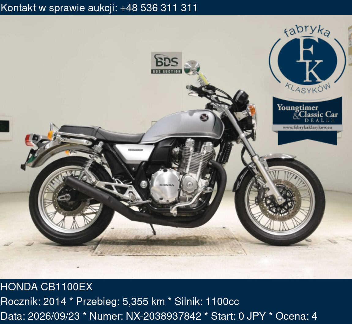 HONDA CB1100EX 2014 - zdjęcie 2