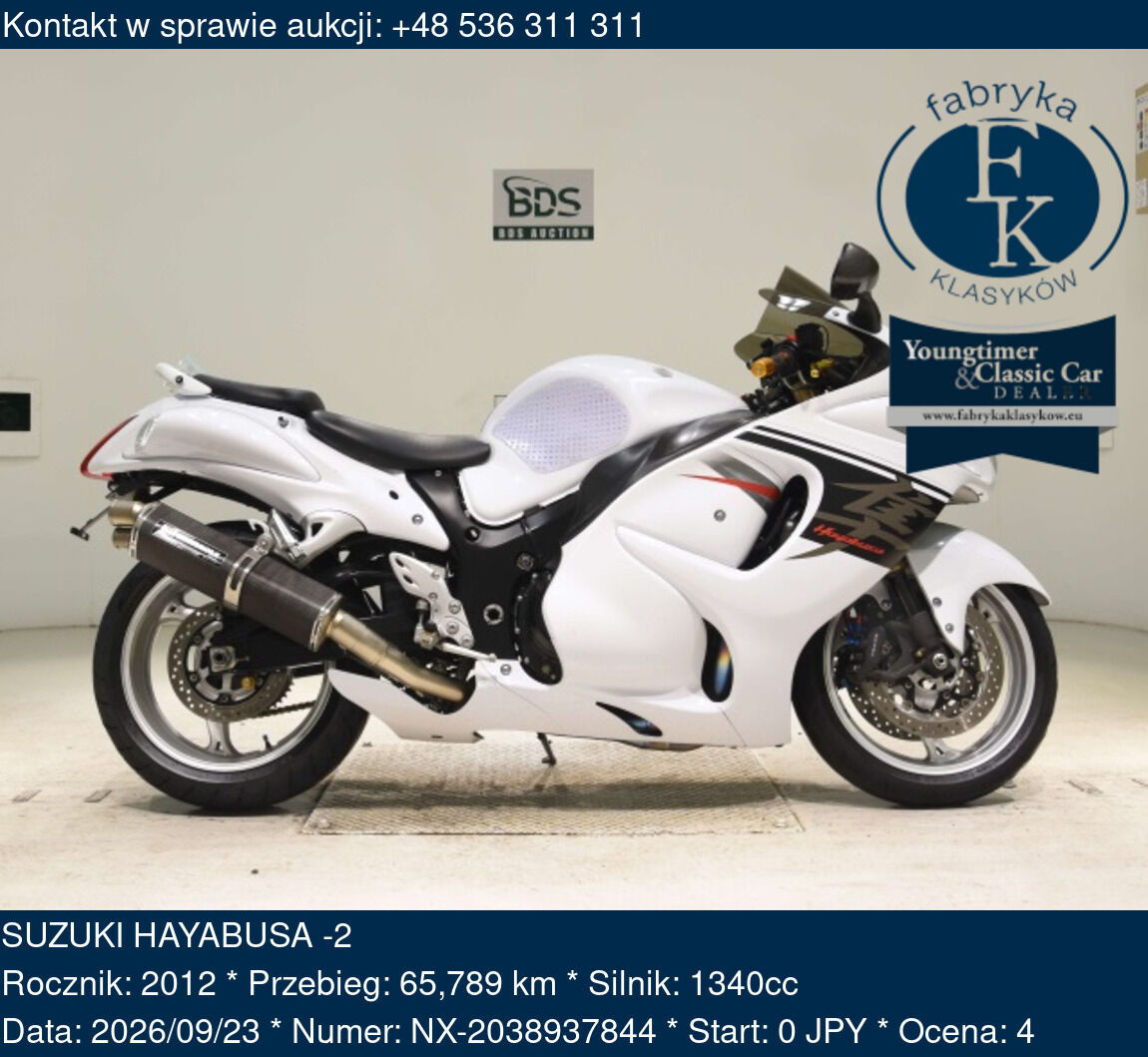 SUZUKI HAYABUSA -2 2012 - zdjęcie 2