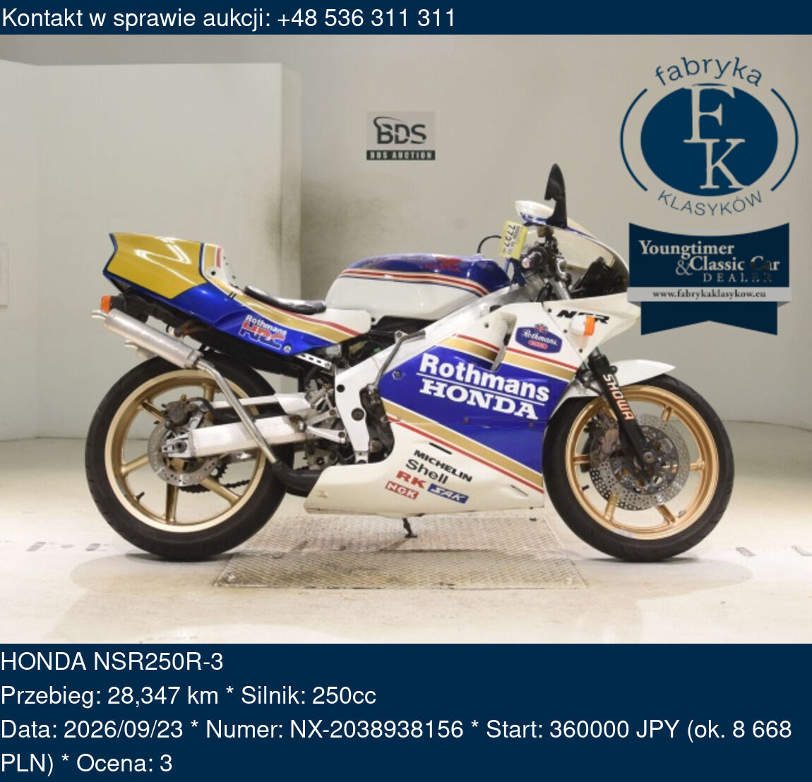 HONDA NSR250R-3 - zdjęcie 2