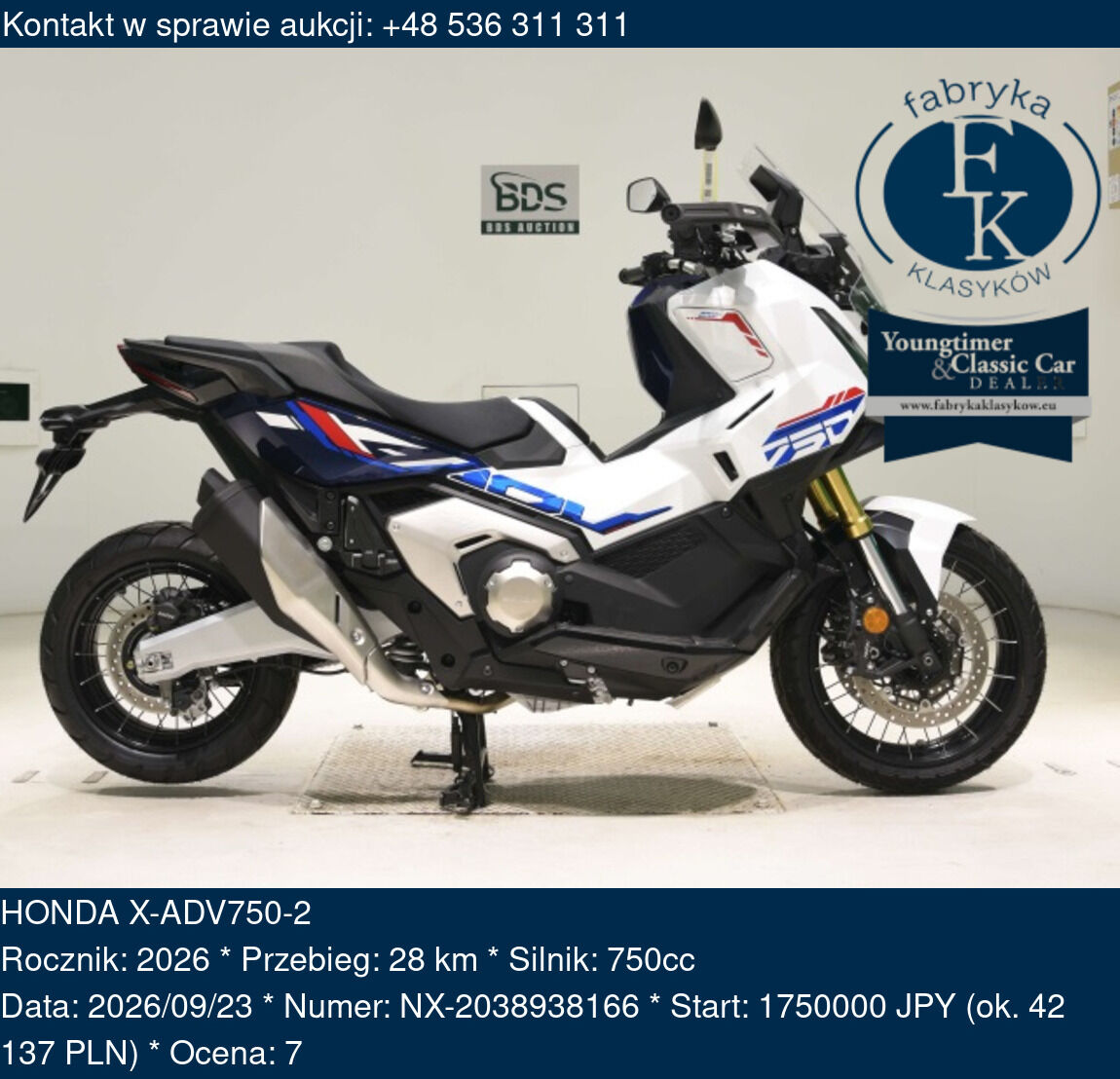 HONDA X-ADV750-2 2026 - zdjęcie 2