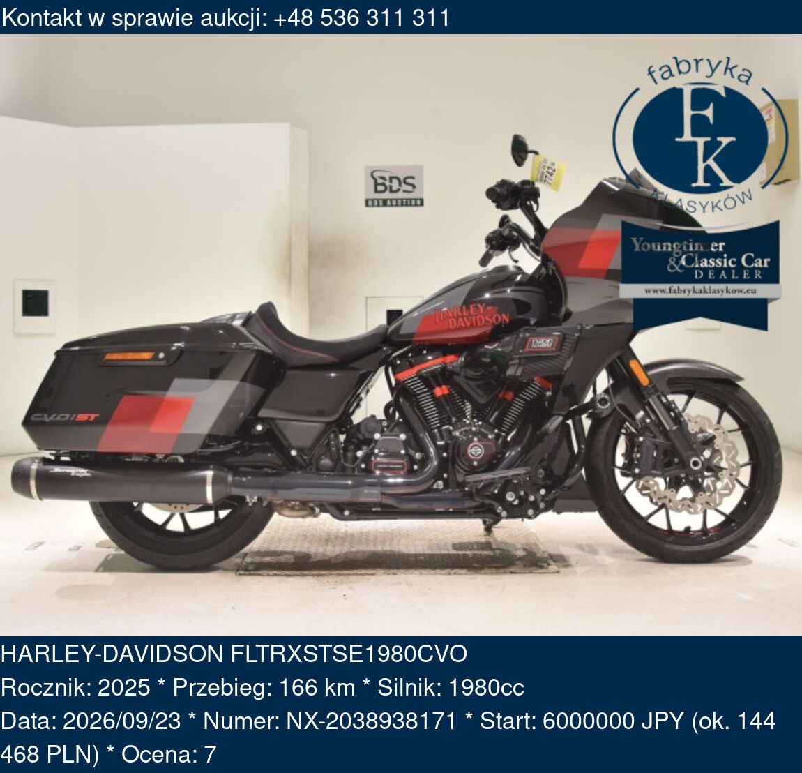 HARLEY-DAVIDSON FLTRXSTSE1980CVO 2025 - zdjęcie 2