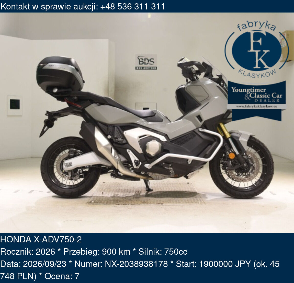 HONDA X-ADV750-2 2026 - zdjęcie 2