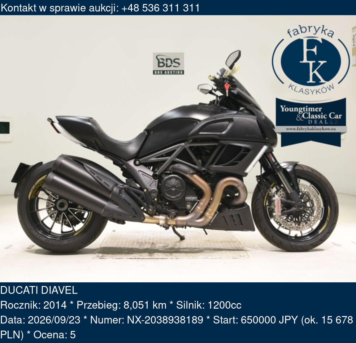 DUCATI DIAVEL 2014 - zdjęcie 2