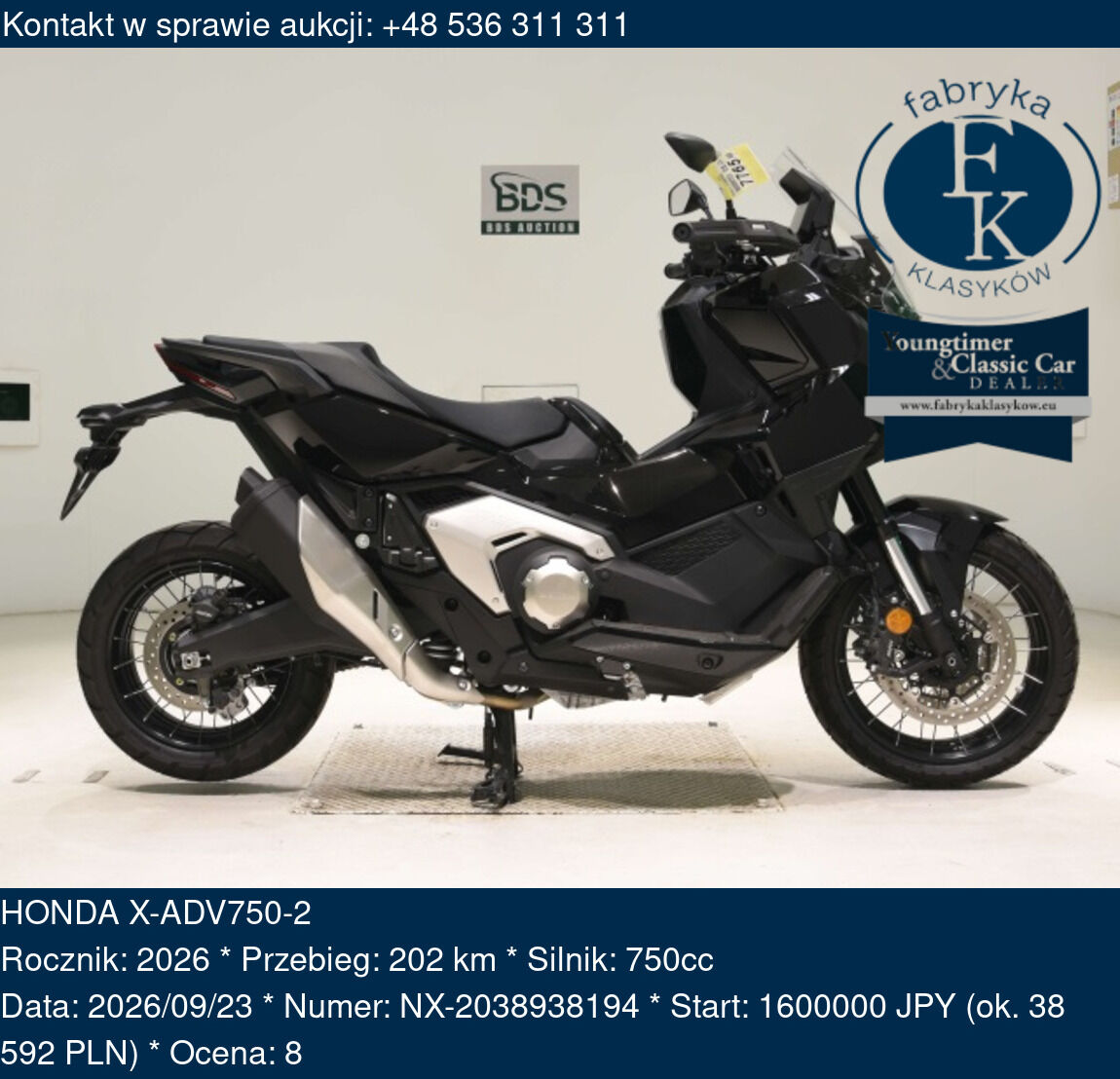 HONDA X-ADV750-2 2026 - zdjęcie 2