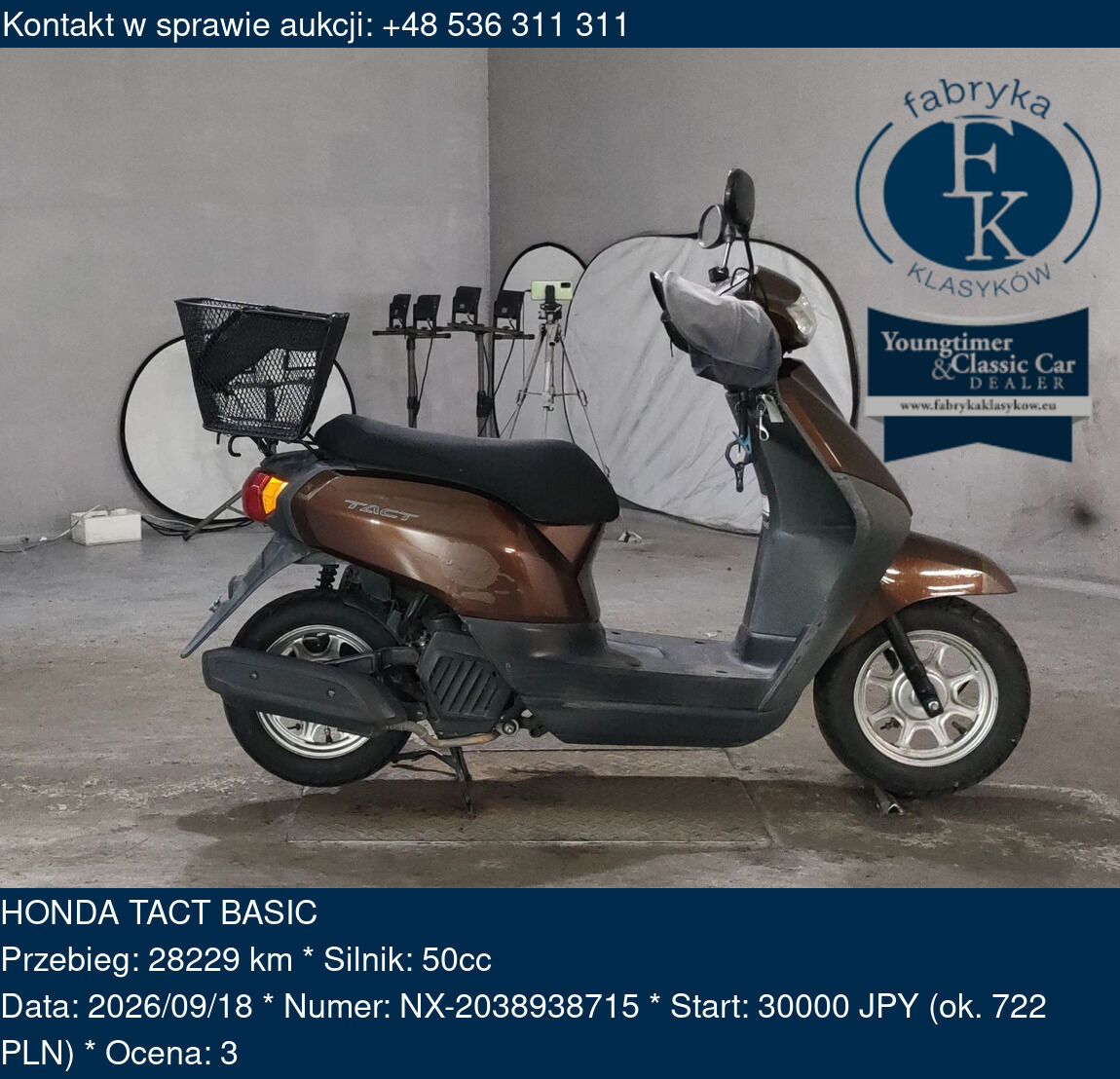 HONDA TACT BASIC  - zdjęcie 2