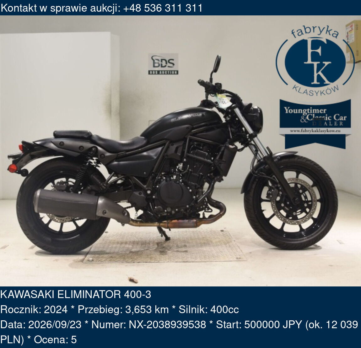 KAWASAKI ELIMINATOR 400-3 2024 - zdjęcie 2