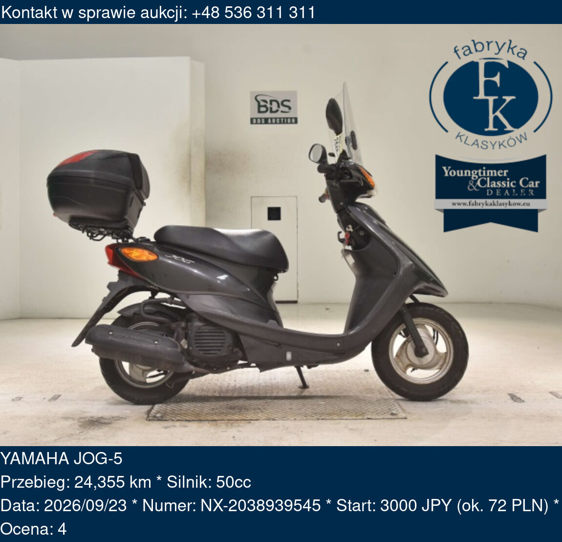 YAMAHA JOG-5  - zdjęcie 2