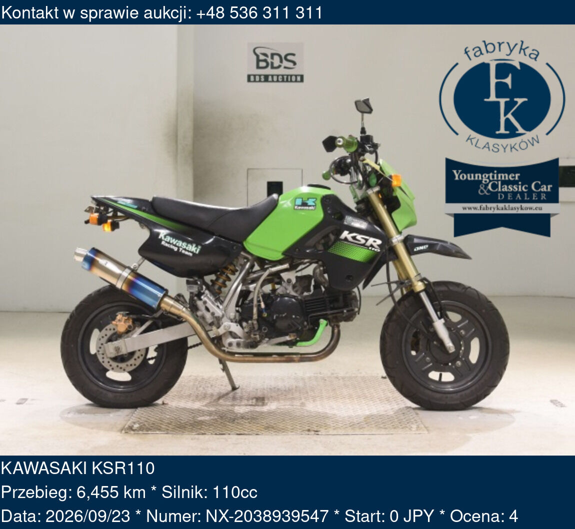 KAWASAKI KSR110  - zdjęcie 2