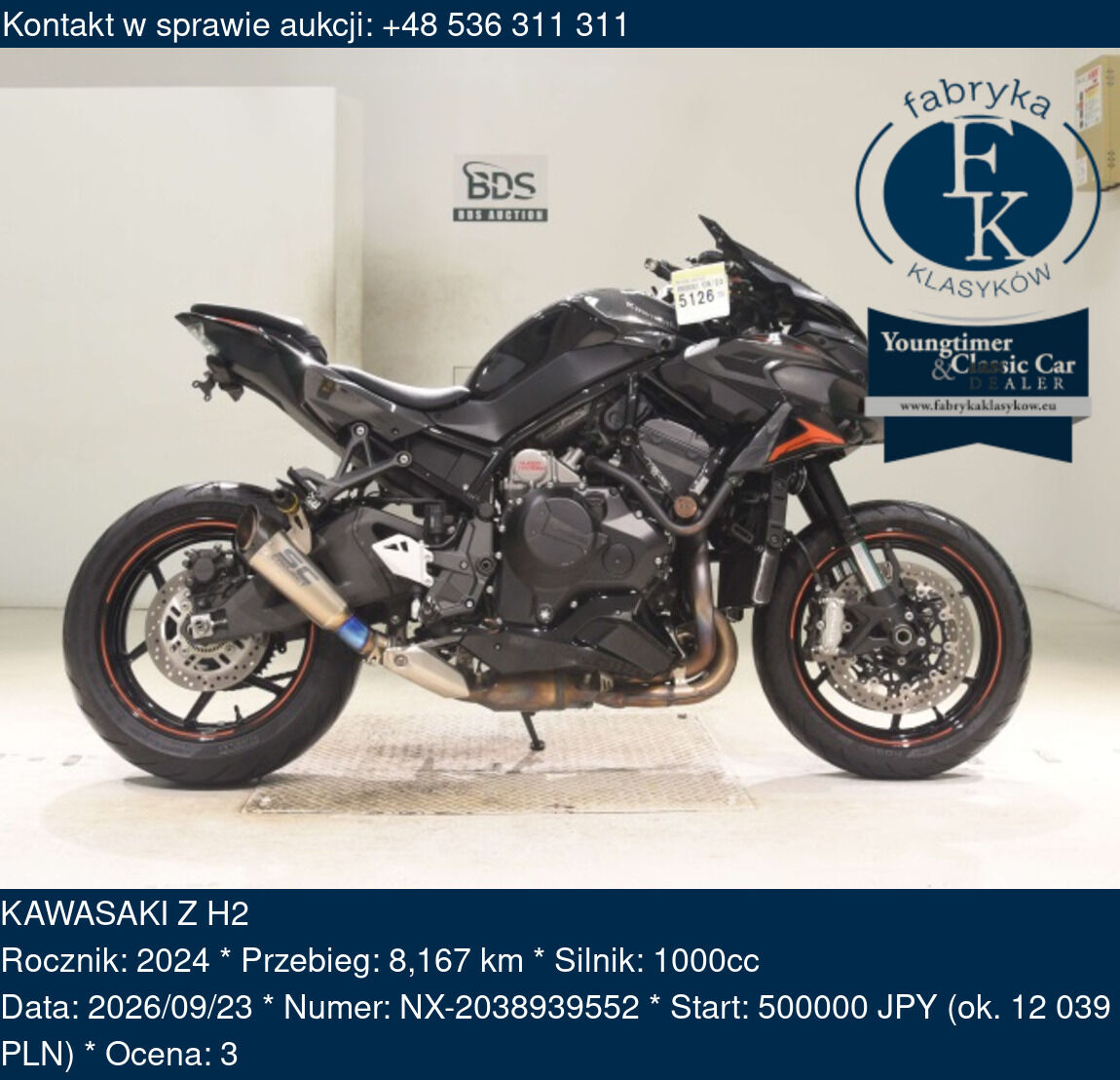 KAWASAKI Z H2 2024 - zdjęcie 2