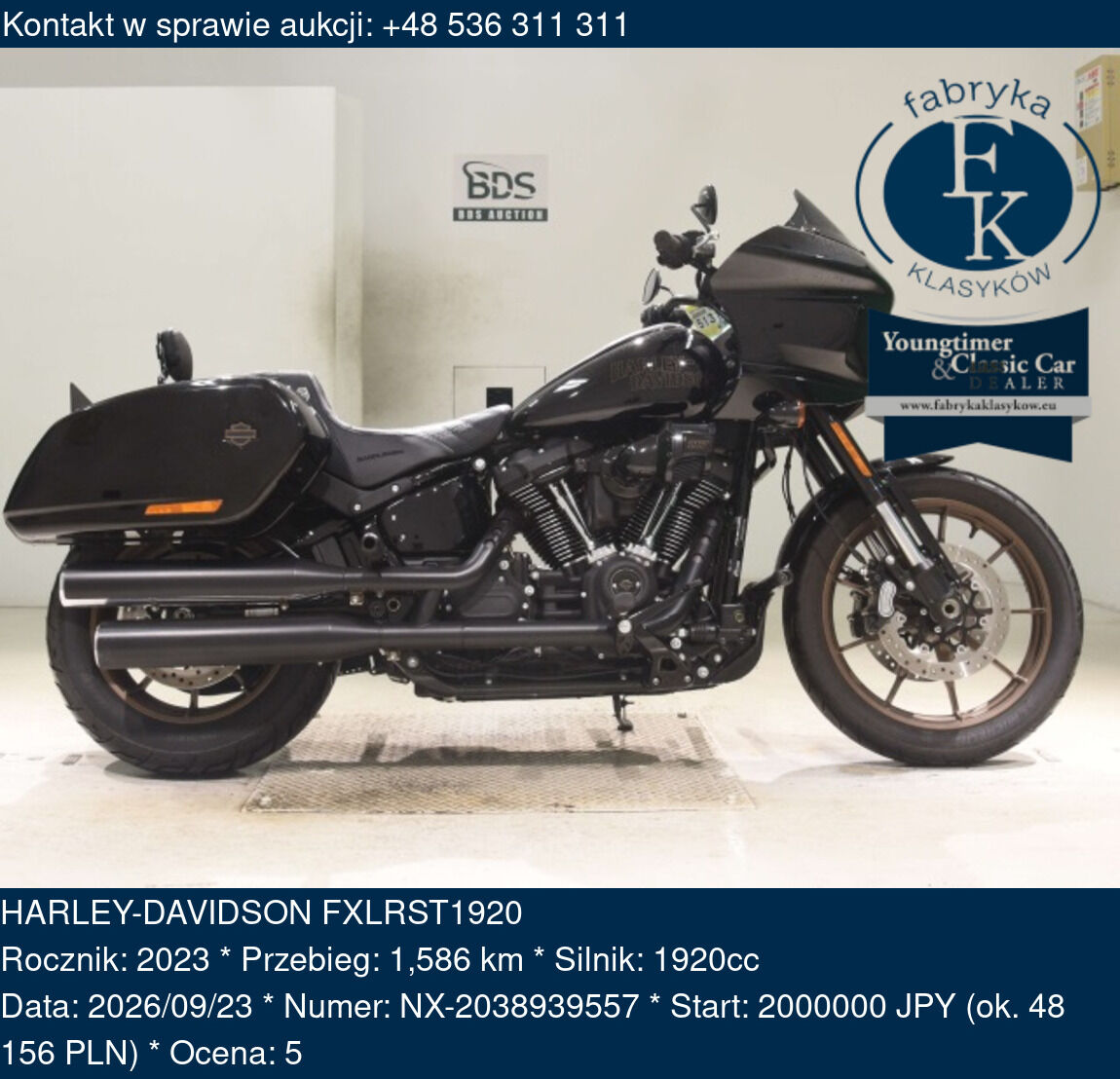 HARLEY-DAVIDSON FXLRST1920 2023 - zdjęcie 2