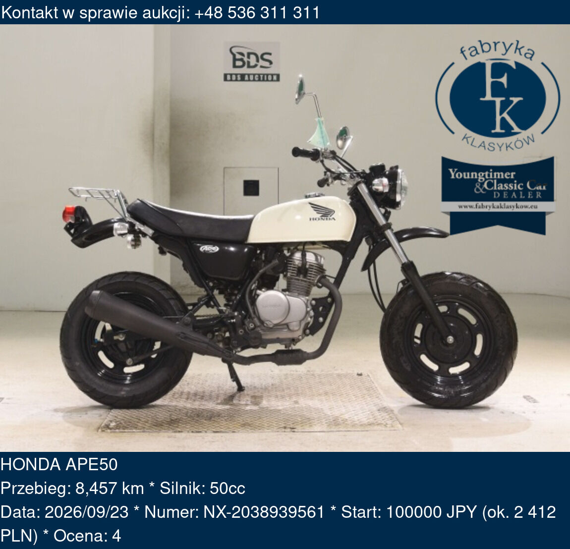 HONDA APE50  - zdjęcie 2
