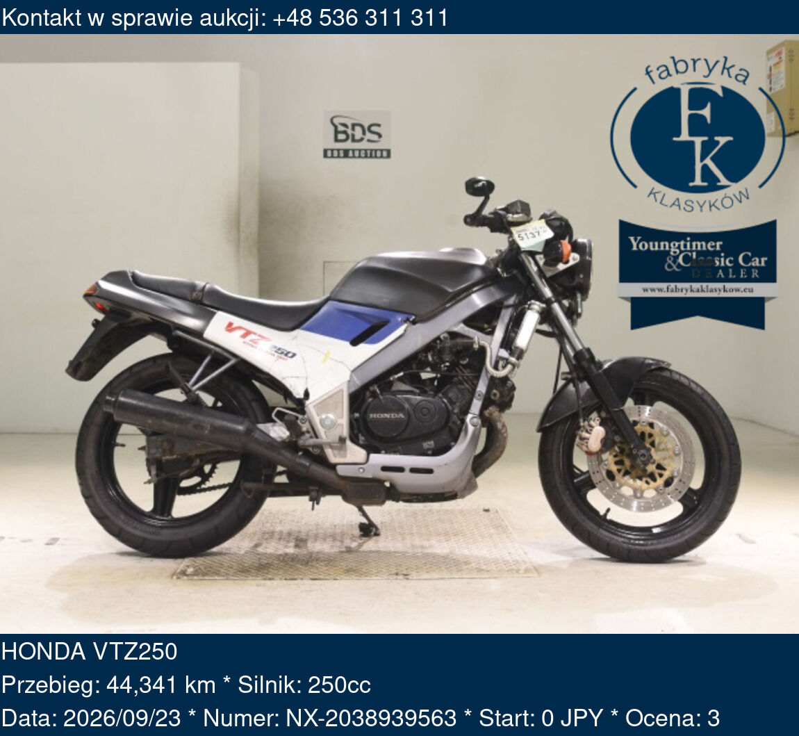 HONDA VTZ250 - zdjęcie 2