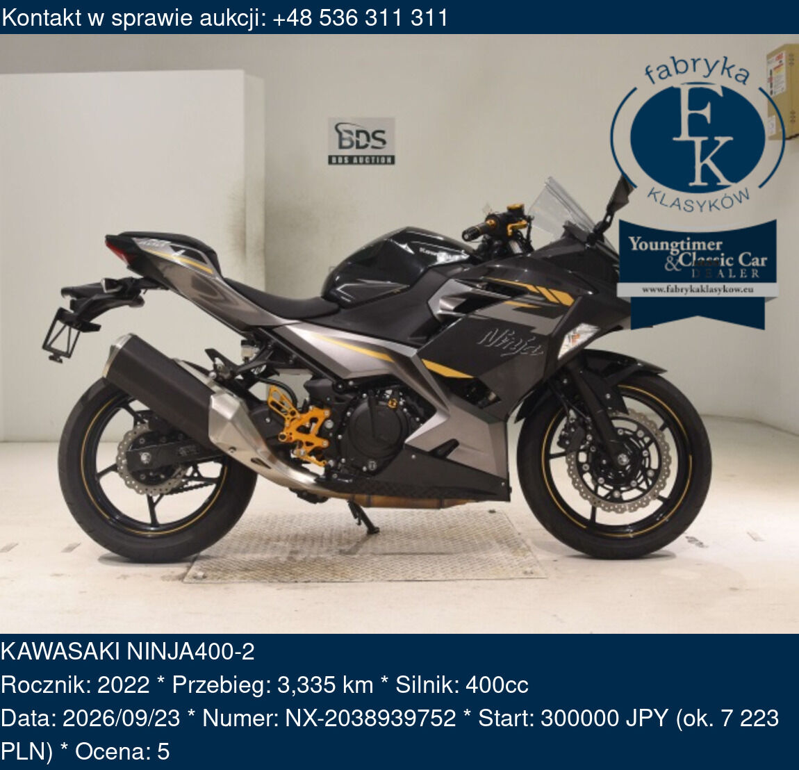 KAWASAKI NINJA400-2 2022 - zdjęcie 2