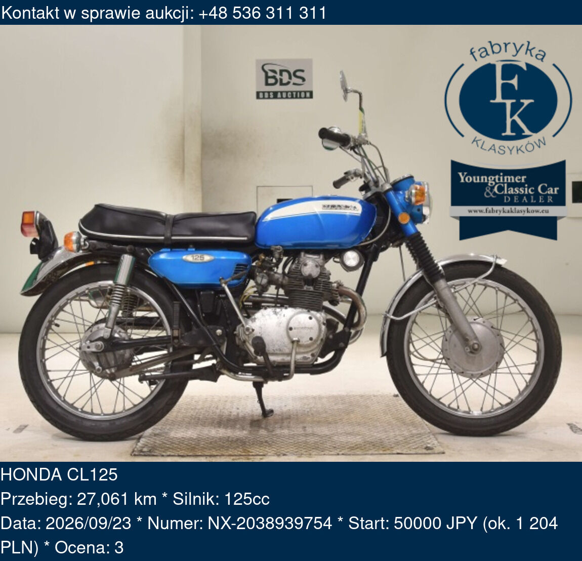 HONDA CL125  - zdjęcie 2