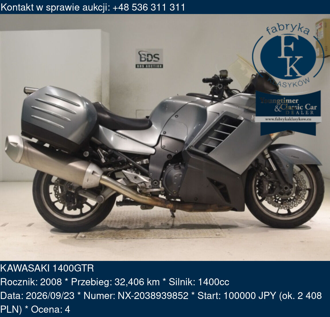 KAWASAKI 1400GTR 2008 - zdjęcie 2