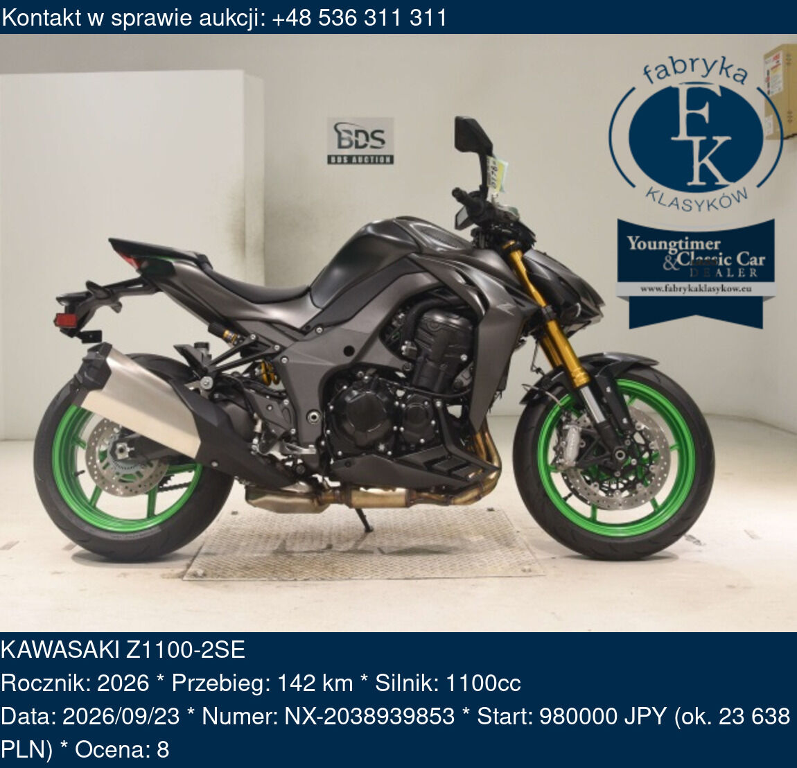 KAWASAKI Z1100-2SE 2026 - zdjęcie 2