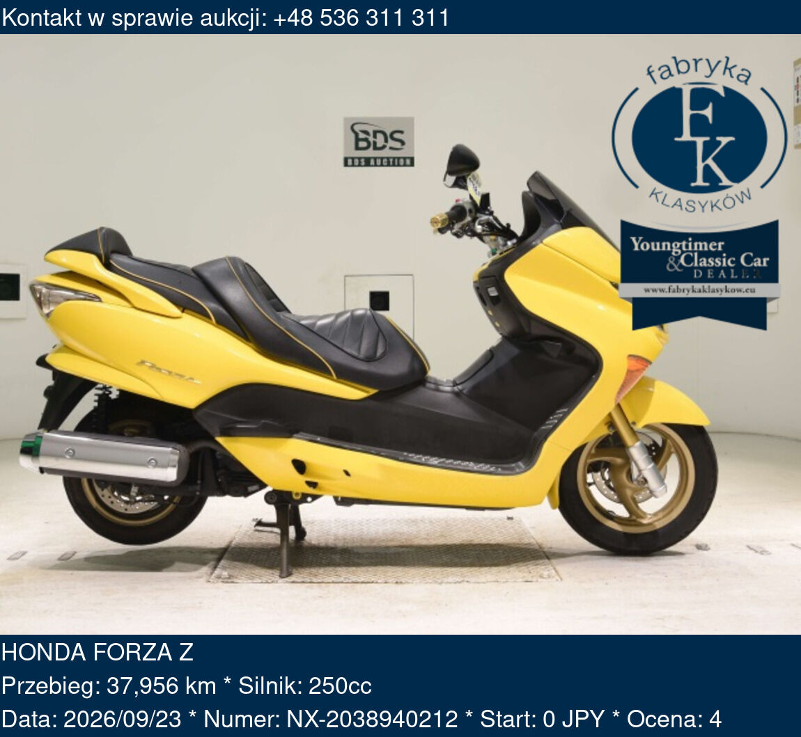 HONDA FORZA Z  - zdjęcie 2