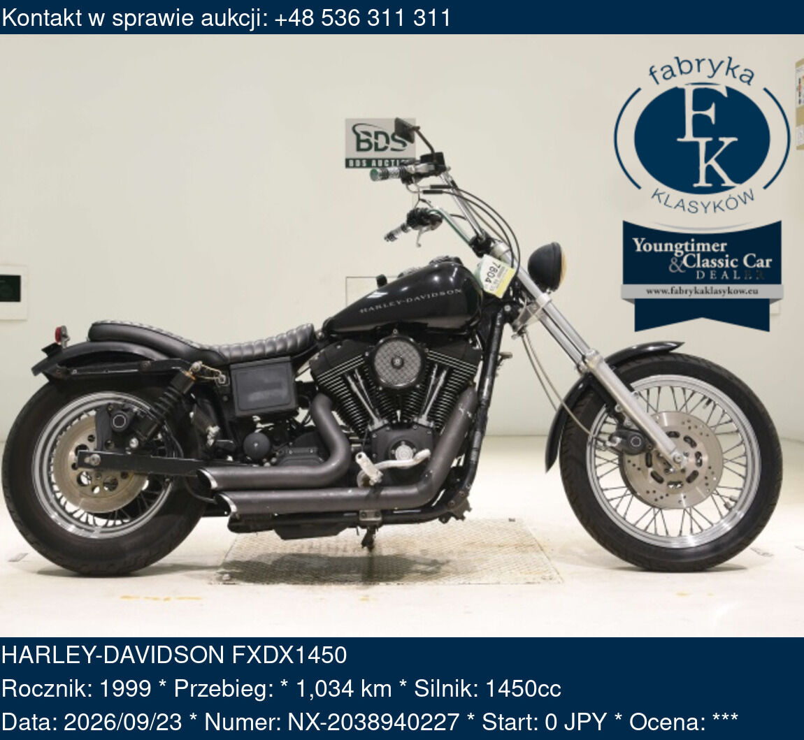 HARLEY-DAVIDSON FXDX1450 1999 - zdjęcie 2