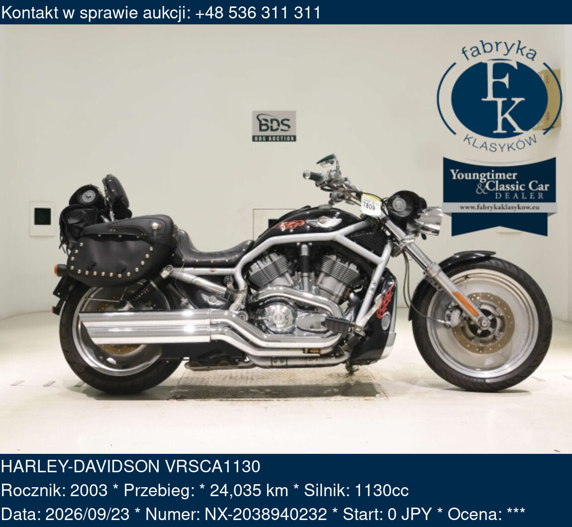 HARLEY-DAVIDSON VRSCA1130 2003 - zdjęcie 2