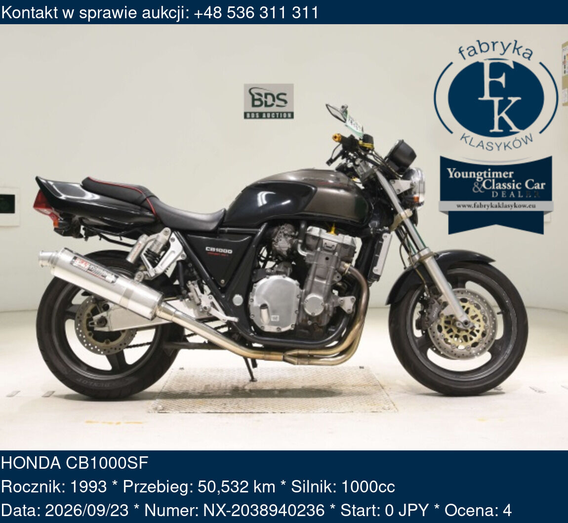 HONDA CB1000SF 1993 - zdjęcie 2